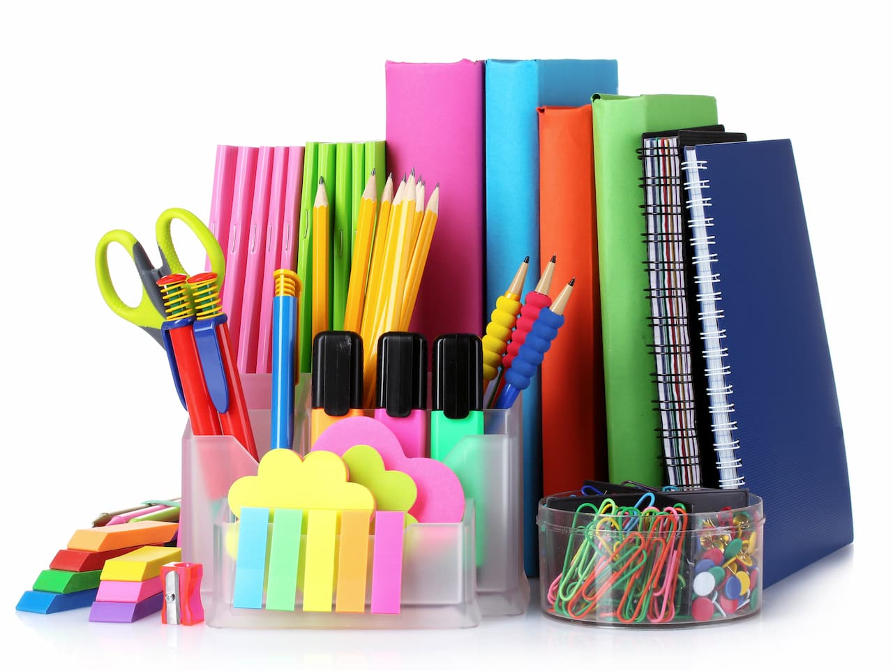 Objets de bureau : cahiers, stylos, goodies à personnaliser
