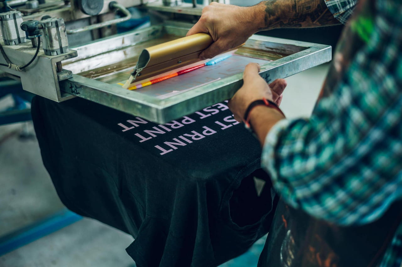 sérigraphie tee-shirt - textile