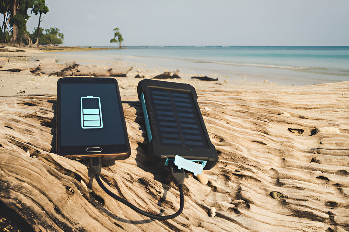 batterie powerbank solaire