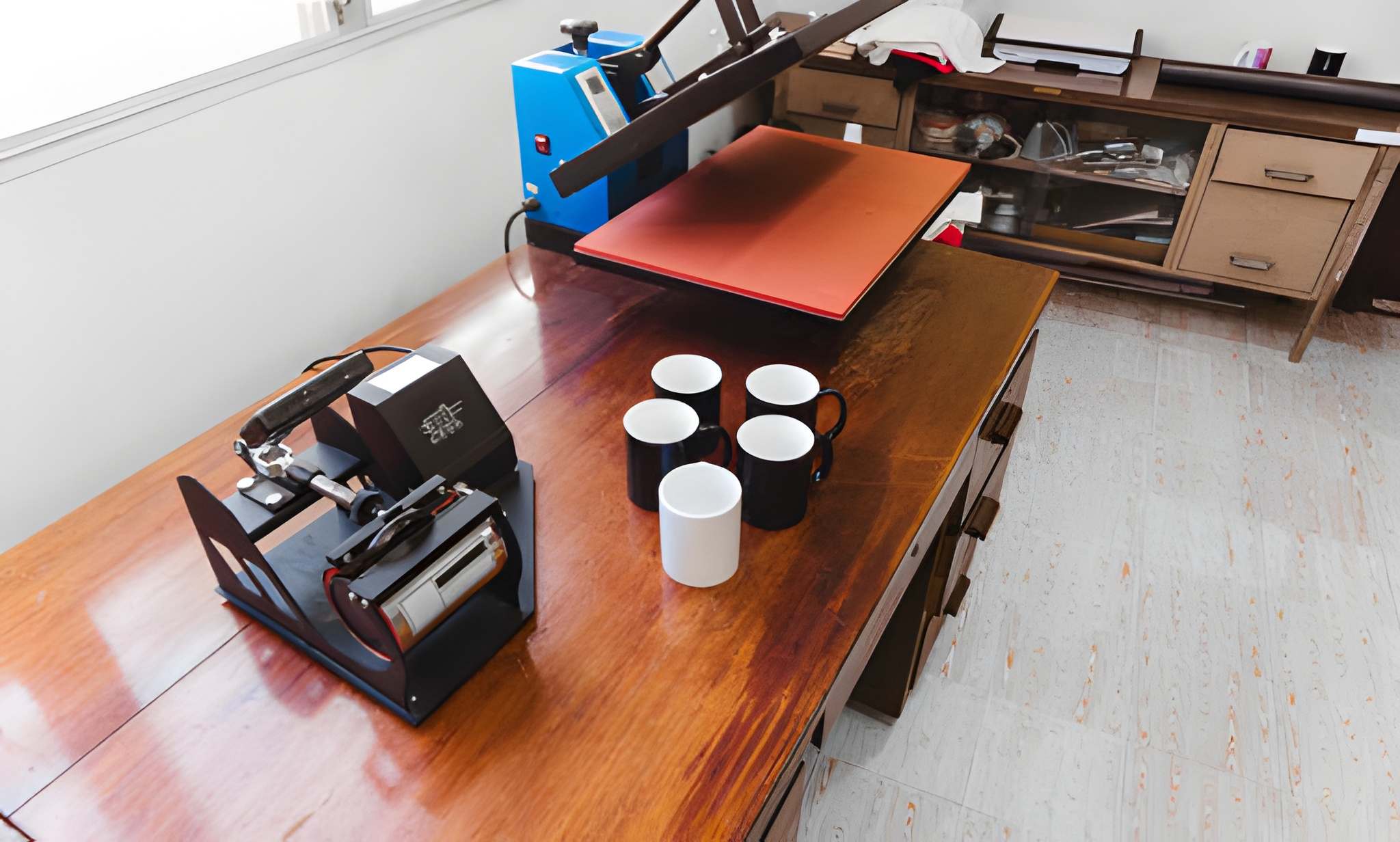 sublimation - mugs vierges avant personnalisation