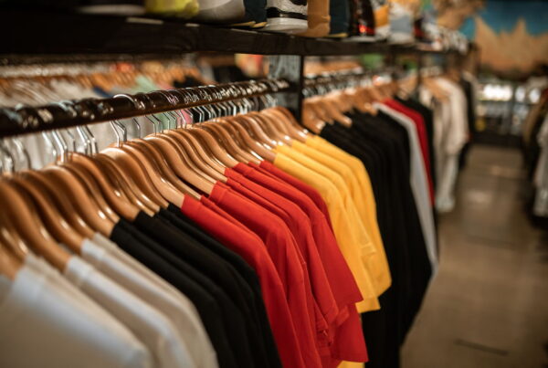 T-shirts personnalisables de différentes couleurs pour objets publicitaires